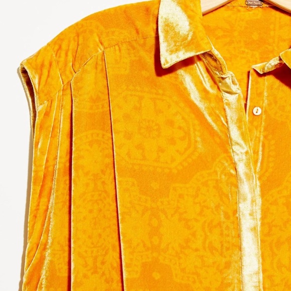 NWT Free People On My Mind Velvet Maxi Top - Picture 13 of 13